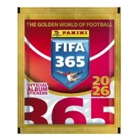 Futbalové nálepky Panini FIFA 365 2025/2026 - balenie 36 kusov