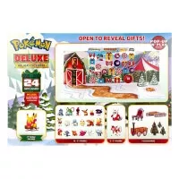 Figúrkový Pokémon adventný kalendár DELUXE 2025