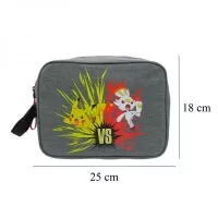 Toaletná taška Pokémon - Bojová kolekcia Bitka Pikachu vs Scorbunny