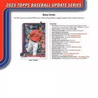 2025 Topps Baseball Hobby Box Update Series - Zberateľské karty