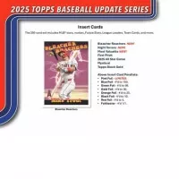 2025 Topps Baseball Blaster Box Update Series - Zberateľské karty