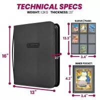 Album na karty Evoretro Shield+ Topload Cards Binder 9-Pocket (216 karet)