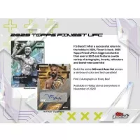 2025 Topps UFC Finest Hobby Box - Zberateľské karty MMA