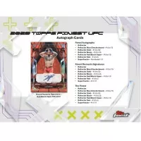 2025 Topps UFC Finest Hobby Box - Zberateľské karty MMA