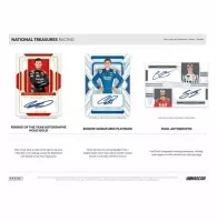 2025 Panini National Treasures Racing Hobby Box - pretekárske karty Nascar