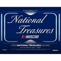 2025 Panini National Treasures Racing Hobby Box - pretekárske karty Nascar