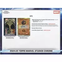 2025 Topps Chrome Marvel Studios - Hobby Box