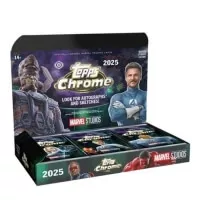 2025 Topps Chrome Marvel Studios - Hobby Box
