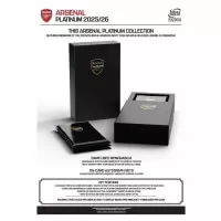 25-26 Futera World Football Platinum Club Arsenal - futbalové karty