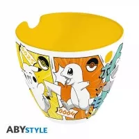 Keramická miska na ramen s paličkami - Pokémon Starters