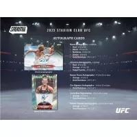 2025 Topps Stadium Club UFC Hobby Box - zberateľské karty MMA