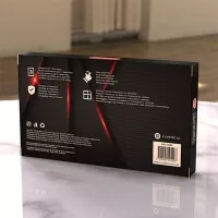 Drevený rám Evoretro na 3 gradované karty s UV ochranou