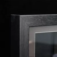 Drevený rám Evoretro na 3 gradované karty s UV ochranou