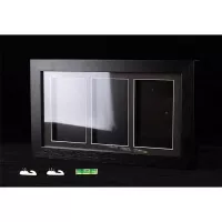 Drevený rám Evoretro na 3 gradované karty s UV ochranou