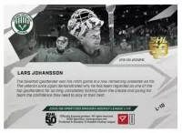 Hokejová karta Live Swedish HL 2025-2026 - L-10 Lars Johansson