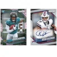2025 Panini Prizm Football Hobby Box International - karty amerického futbalu