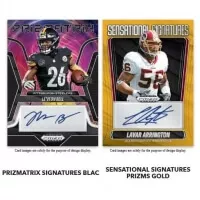 2025 Panini Prizm Black NFL Football Hobby Box - karty amerického futbalu