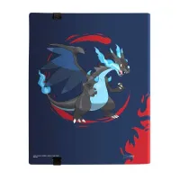 Album na karty Pokémon A4 360 s páskom - Mega Charizard X a Mega Charizard Y