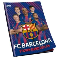 Futbalové nálepky a albumy Topps Barcelona 2025/2026