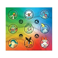 Pokemon First Partner Illustration Collection Series 2 nálepky