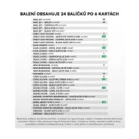 Futbalove karty Chance liga 2025 2026 2 serie Retail Box plnenie