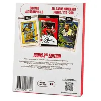 Futbalové karty 2025 Club Legacyz Icons Soccer 3rd Edition Hobby pack