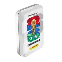 Panini samolepky FIFA World Cup 2026 Stickers Pocket Tin biela