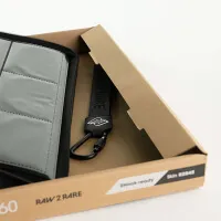 Album na karty Raw2Rare 9-Pocket ZipBinder 360 Black