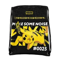 Pokémon športová taška/vrece na telesnú výchovu – Pikachu #0025