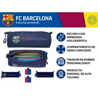 Školské puzdro na ceruzky FC Barcelona