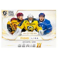 Goal Cards Maxa Liga mrnka zberateľská hobby krabička hokejové kartičky 2. séria