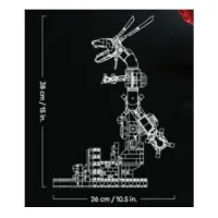 Stavebnicová LEGO figúrka Pokémon 72168 Rayquaza – rozmery