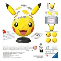 3D puzzle Ravensburger Pokémon Pikachu – 72 dielov
