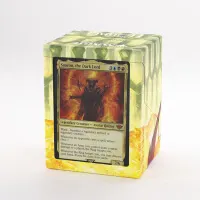 Krabička na karty Magic: The Gathering The Hobbit Bastion 80+ XL Box – Smaug the Golden