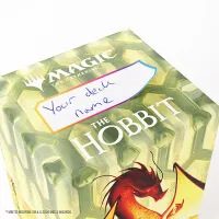 Krabička na karty Magic: The Gathering The Hobbit Bastion 80+ XL Box – Smaug the Golden