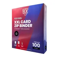 Album na veľké karty TCG Guru XXL Card Zip Binder Xenon Black