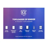 Album na Toploadery TCG Guru 4-Pocket Zip Binder 112 Xenon Red