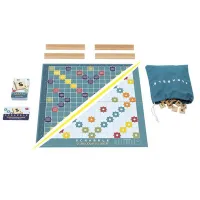 Scrabble v slovenčine (2 hry v 1) – drevená edícia