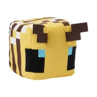 Plyšová kocka Minecraft – Včela – 7,5 cm