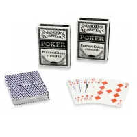 Sada 2 balíčkov plastových pokerových kariet No92